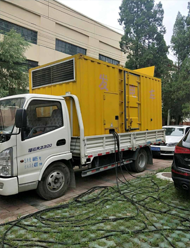 嫩江发电车出租-柴油发电机组排烟系统设计要求及其考虑因素
