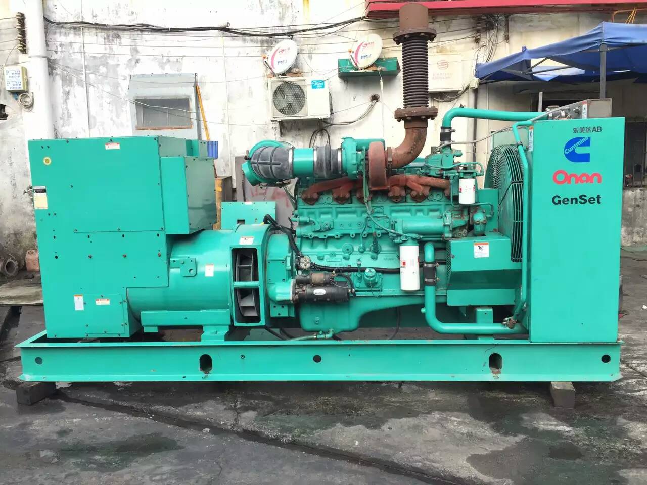 嫩江租赁发电机-柴油发电机不正常冒烟的原因